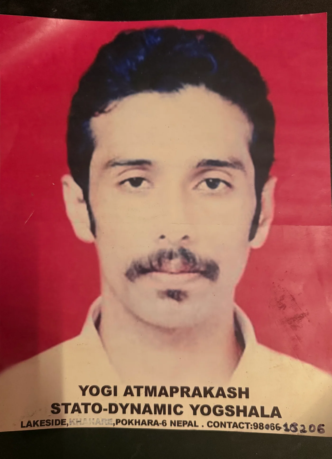 Yogi Atmaprakash, teacher at the Stato-Dynamic Yogshala